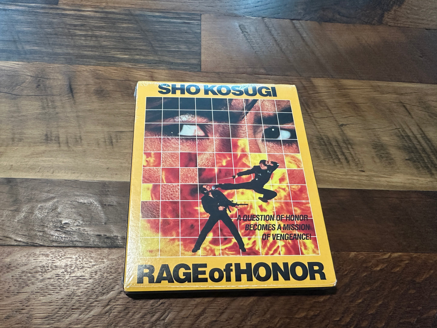 Rage Of Honor (Blu ray, Kino Lorber, Slipcover, 80’s Classic, NEW)