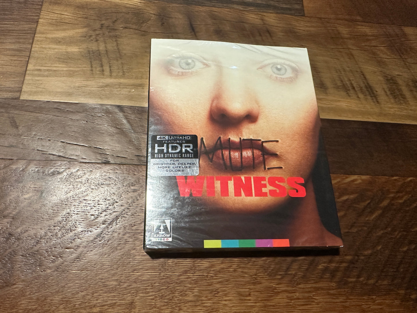 Mute Witness (4K Ultra HD/Blu ray, Arrow Video, Slipcover, Limited Ed, NEW)