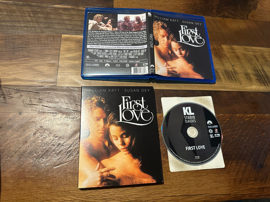 First Love Blu ray-Kino Lorber-Slipcover-William Katt 70’s Classic-