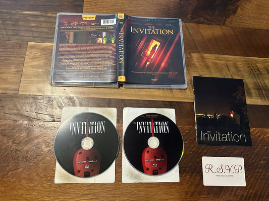 The Invitation (Blu ray, Draft House  Films, 2015 Classic, Widescreen)