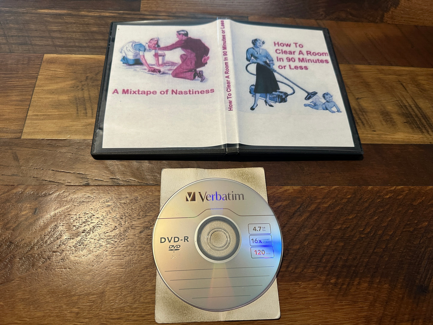 How To Clear A Room In 90 Minutes Or Less (DVD-R, Very Disturbing Mixtape)