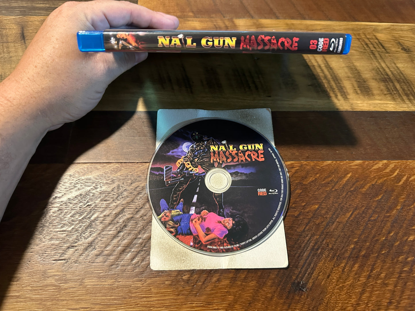 Nail Gun Massacre (Blu ray, Code Red, 80’s Classic Horror, Widescreen)