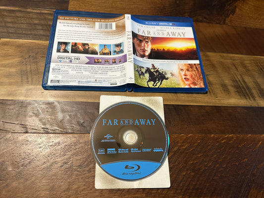 Far And Away (Blu ray, Universal, Tom Cruise Classic, Widescreen, No Digital)
