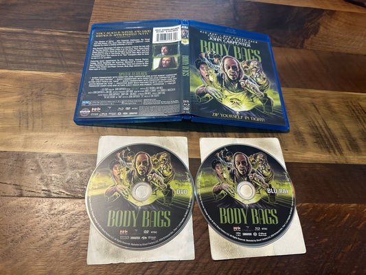 Body Bags Blu ray/DVD-Scream Factory-Collector’s Edition-90’s Horror