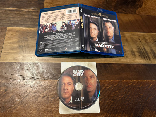Mad City Blu ray-WB Archive Collection-John Travolta 90’s Classic
