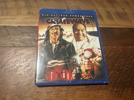 Crimewave Blu ray/DVD-Scream Factory-80’s Classic-Widescreen-NEW