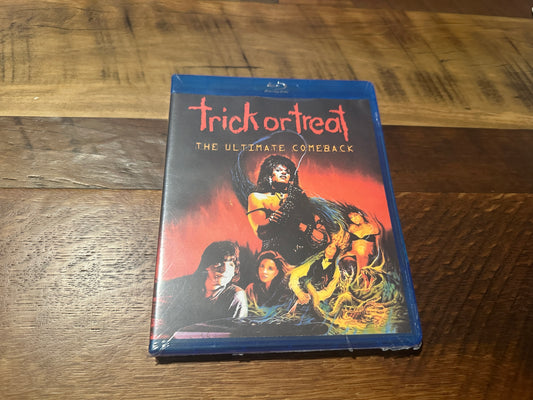 Trick or Treat 1986 (Blu ray, Classic Horror, Widescreen, NEW/Sealed)