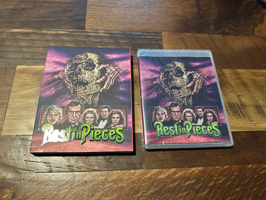 Rest In Pieces (Blu ray, Vinegar Syndrome, 80’s Horror, Slipcover, NEW)