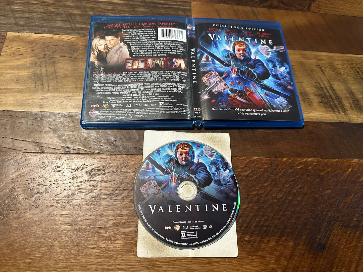 Valentine (Blu ray, Scream Factory, Widescreen, Classic Horror)