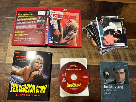 Perversion Story Blu ray-Limited Ed Red Case-Slipcover-1000 Made-
