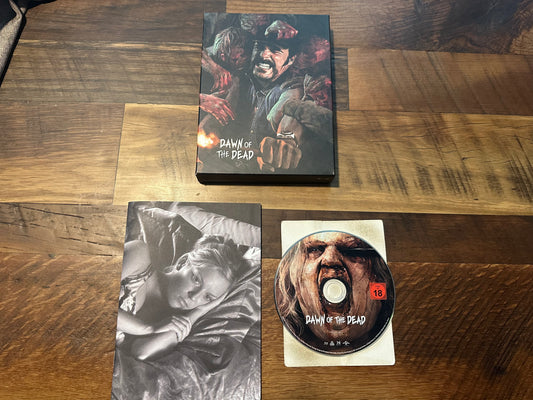 Dawn of the Dead Blu ray-Pearleaf Piece of Art Box-Region Free-Rare-