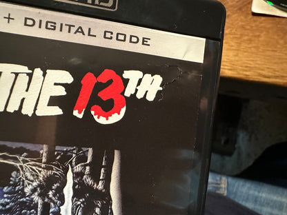 Friday the 13th (4K Ultra HD, Paramount, 80’s Horror, No Digital)