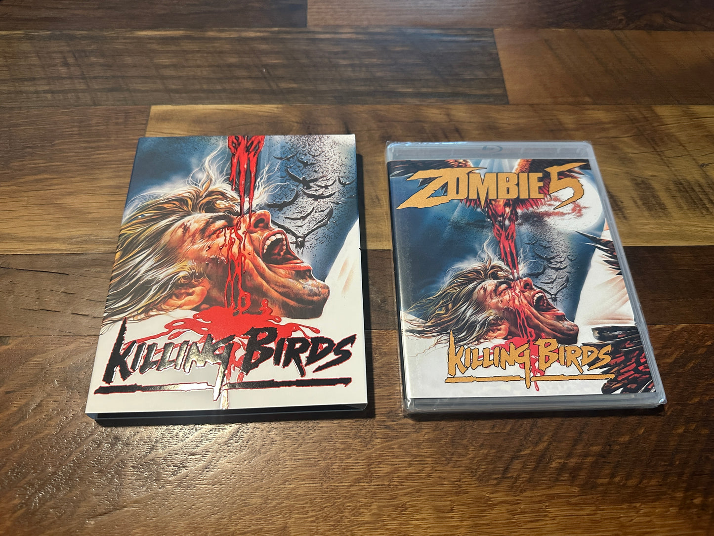 Zombie 5 AKA Killing Birds (Blu ray, Vinegar Syndrome, Slipcover, NEW)