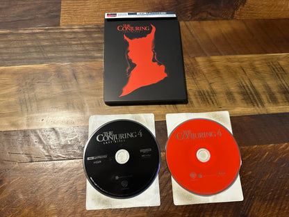 The Conjuring Last Rites (4K Ultra HD/Blu ray, J-Sleeve, Steelbook, No Digital)