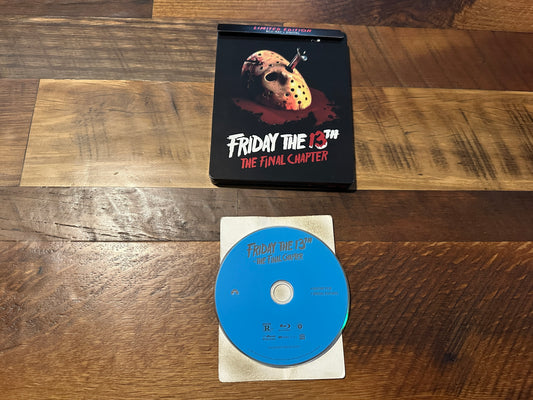 Friday The 13th The Final Chapter (Blu ray, Limited Edition, Steelbook, No Digital)