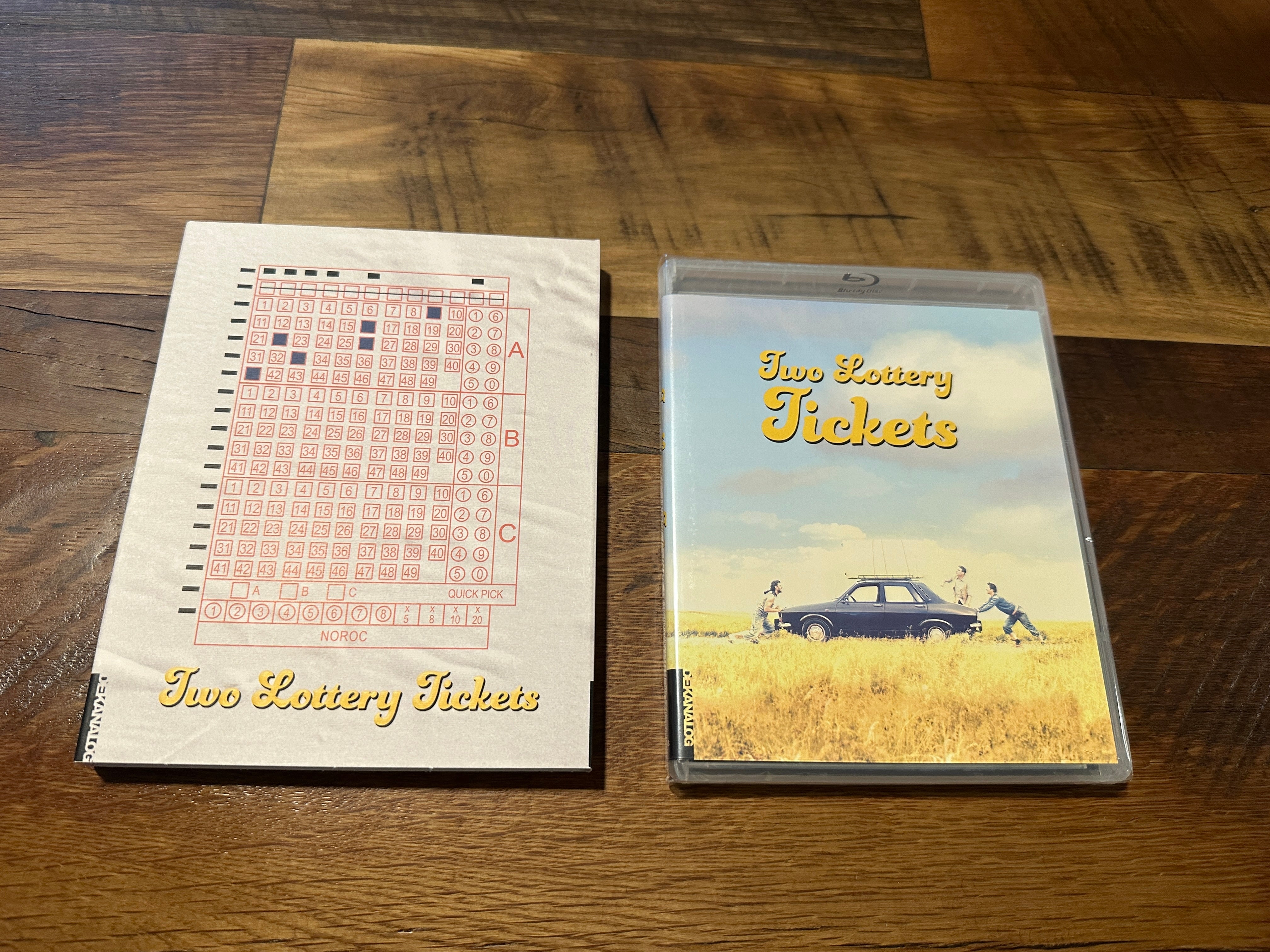 Two Lottery Tickets (Blu ray,Vinegar Syndrome Partner Label, Slip, NEW ...