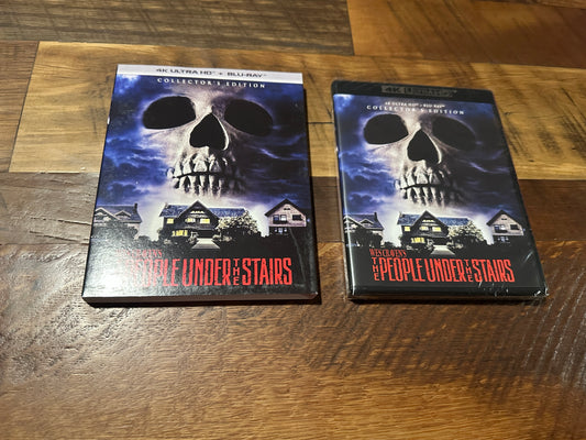 The People Under The Stairs (4K Ultra HD/Blu ray, Scream Factory, Slipcover, NEW)