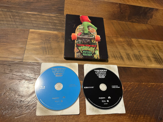 Teenage Mutant Ninja Turtles Mutant Mayhem (4K Ultra HD, Steelbook, No Dig)