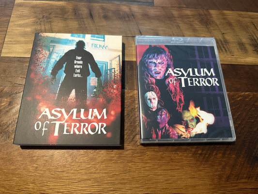 Asylum Of Terror (Blu ray, Vinegar Syndrome, Slipcover, Horror Classic, NEW)
