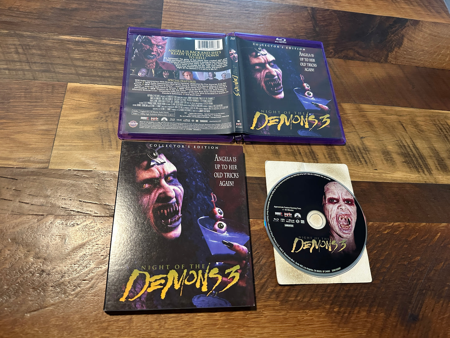 Night of the Demons 3 (Blu ray, Scream Factory, Collector Ed, Slipcover)