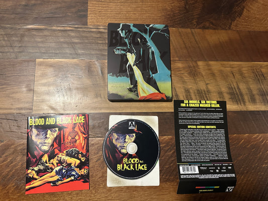 Blood And Blacklace (Blu ray, Steelbook, Arrow Video, Special Edition)