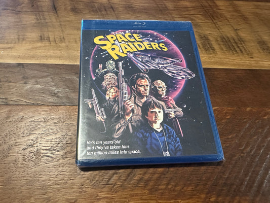 Space Raiders Blu ray-Scorpion Releasing-80’s Classic-Widescreen-NEW