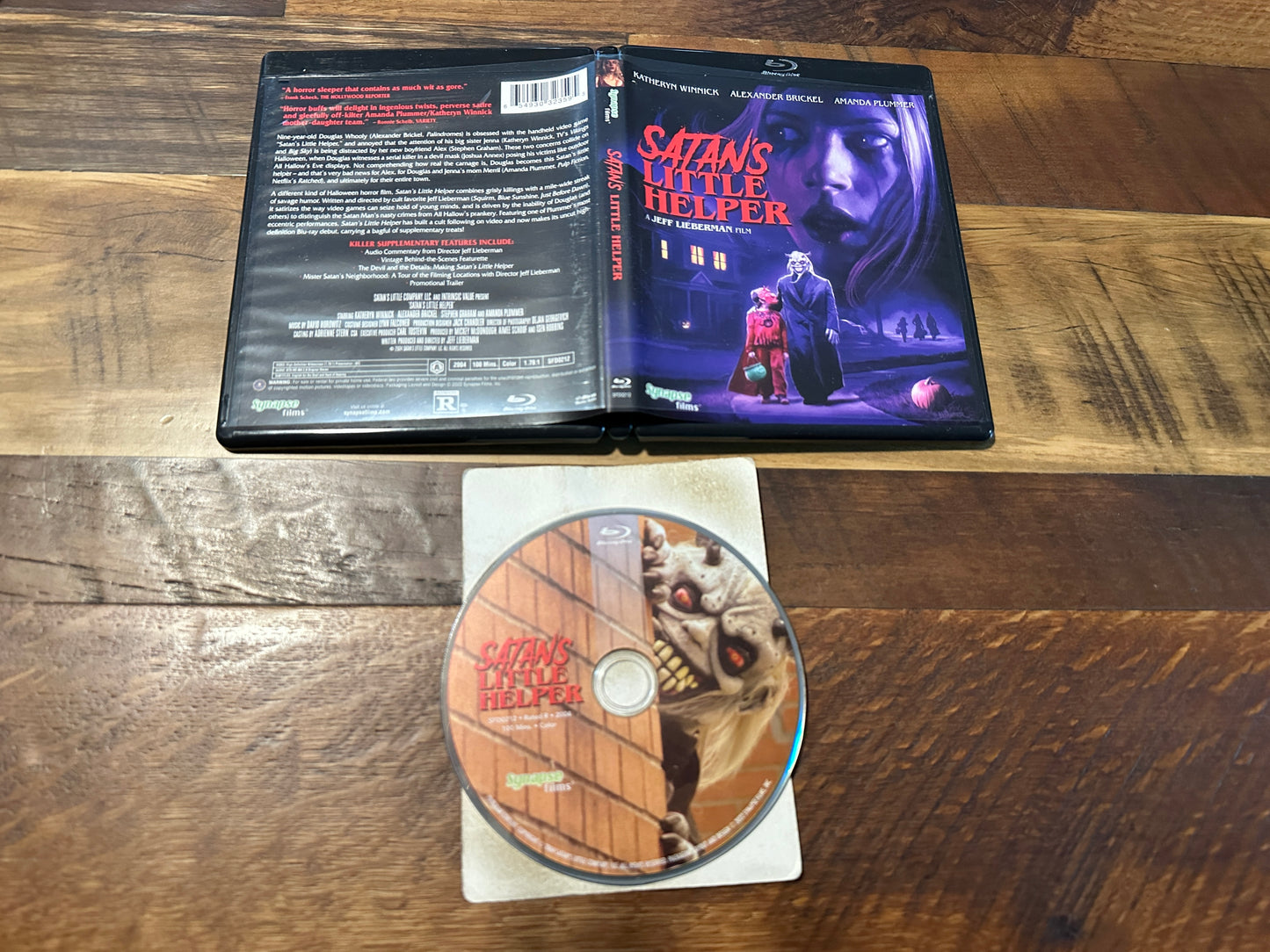 Satan’s Little Helper (Blu ray, Synapse Films, 2004 Horror, Jeff Lieberman)