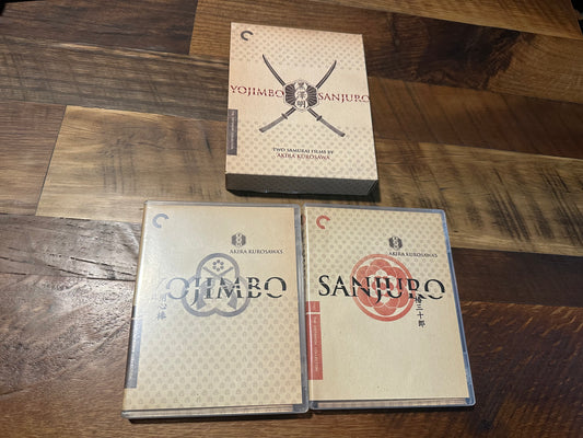 Yojimbo Sanjuro Blu ray-Criterion Collection-Double Disc-60’s Classics