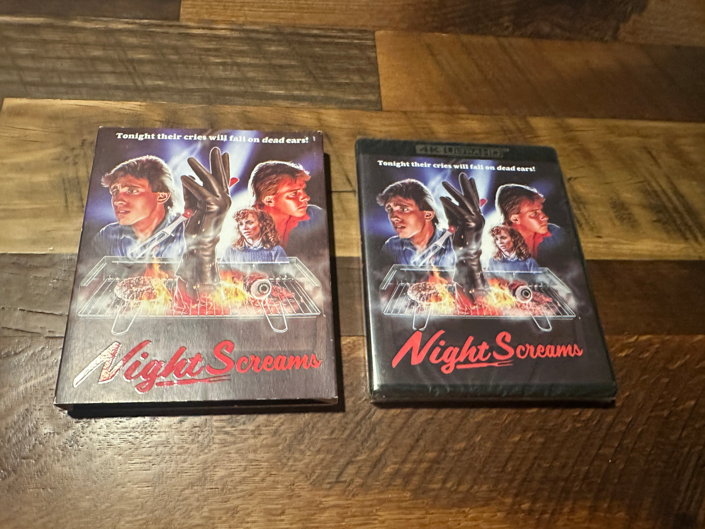 Night Screams (4K Ultra HD, Vinegar Syndrome, Slipcover, NEW)