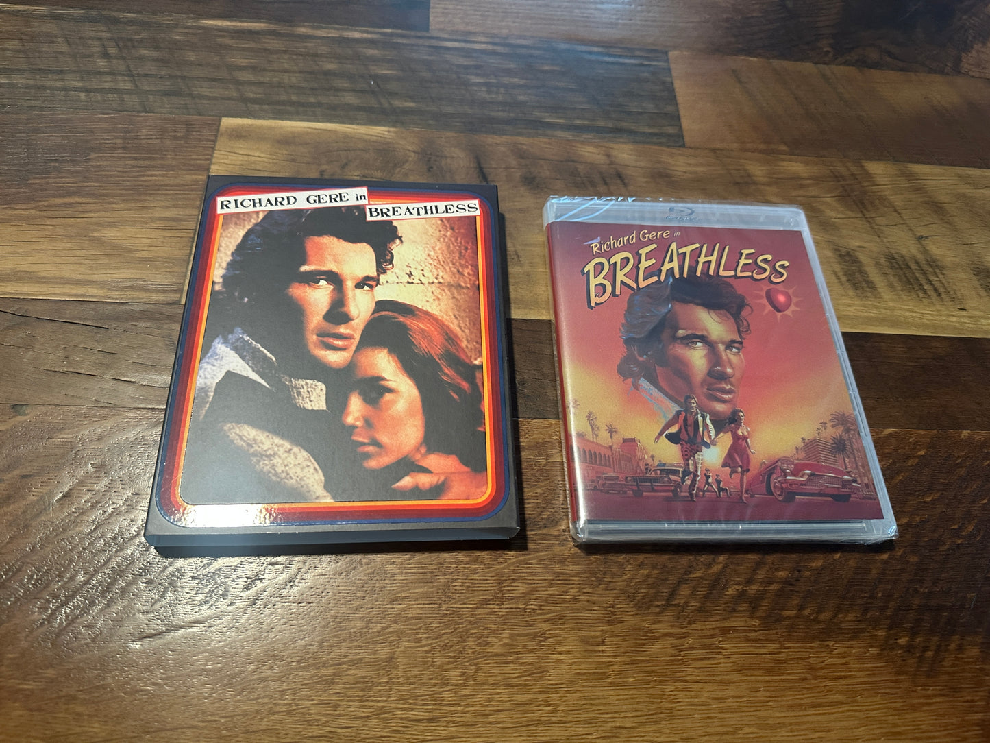 Breathless (Blu ray, Vinegar Syndrome Partner Label, Slipcover, NEW)