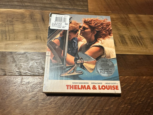 Thelma & Louise (4K Ultra HD/Blu ray, Criterion Collection, D Washington, NEW)