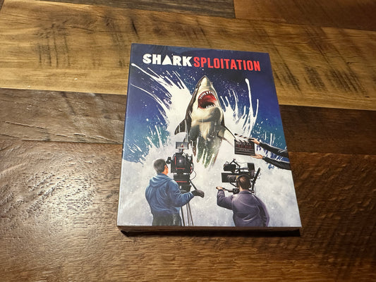 Sharksploitation (Blu ray, Vinegar Syndrome Partner Label, Slipcover, NEW)