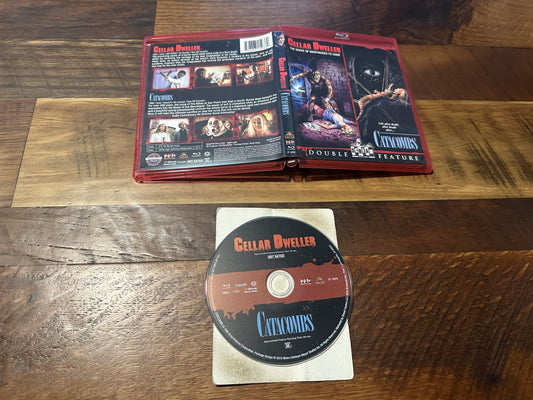 Cellar Dweller & Catacombs (Blu ray, Scream Factory, 2 Movies)