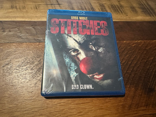 Stitches (Blu ray, Dark Sky Films, 2012 Clown Horror, NEW/Sealed)