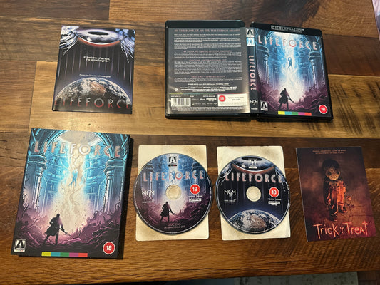 Lifeforce (4K Ultra HD, Arrow Video, Slipcover, Limited Edition)