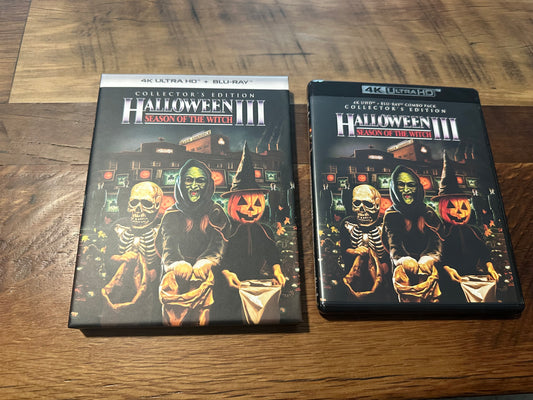 Halloween III 4K Ultra HD/Blu ray-Scream Factory-Hard Slipcover-2 Disc