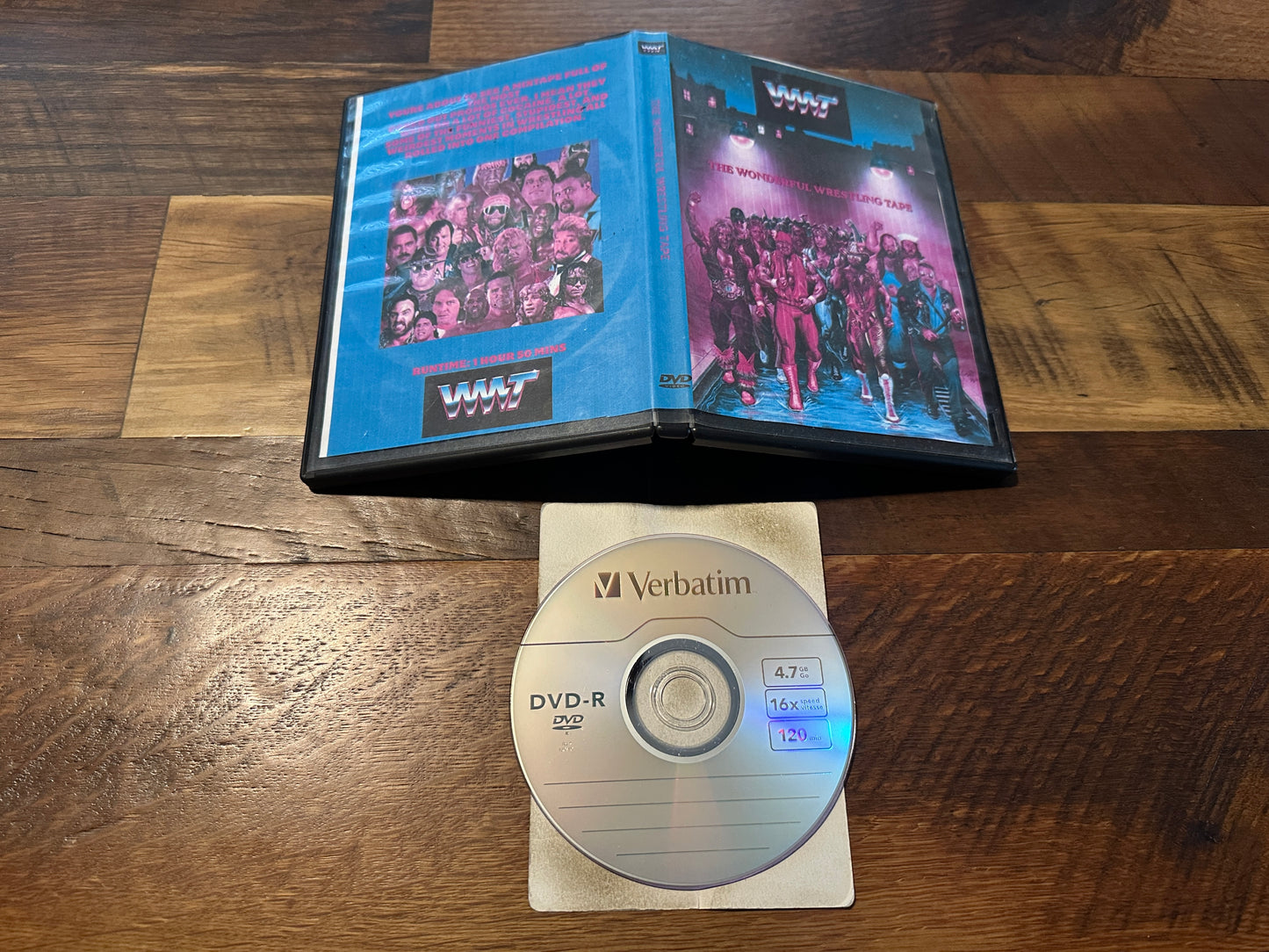 The Wonderful Wrestling Tape (DVD-R, Very Rare Wrestling Mixtape)