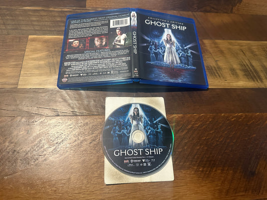 Ghost Ship Blu ray-Scream Factory-Collector’s Series-2002 Horror-
