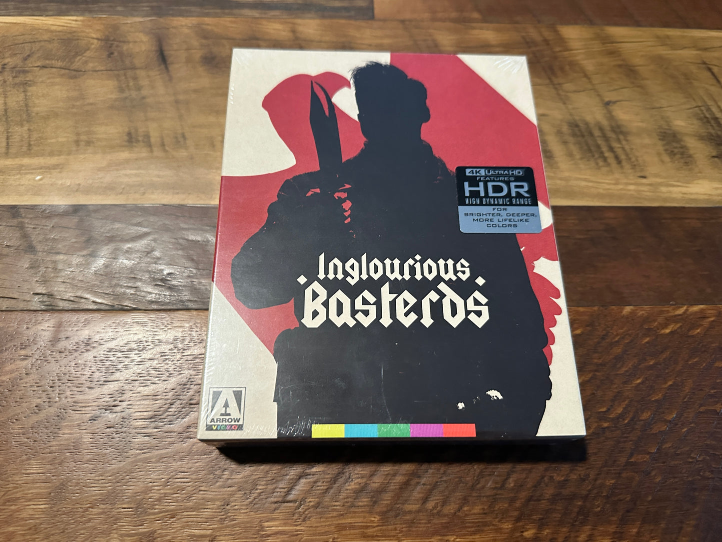 Inglourious Basterds (4K Ultra HD, Arrow Video, Limited Ed, 2 Disc, Slipcover, NEW)