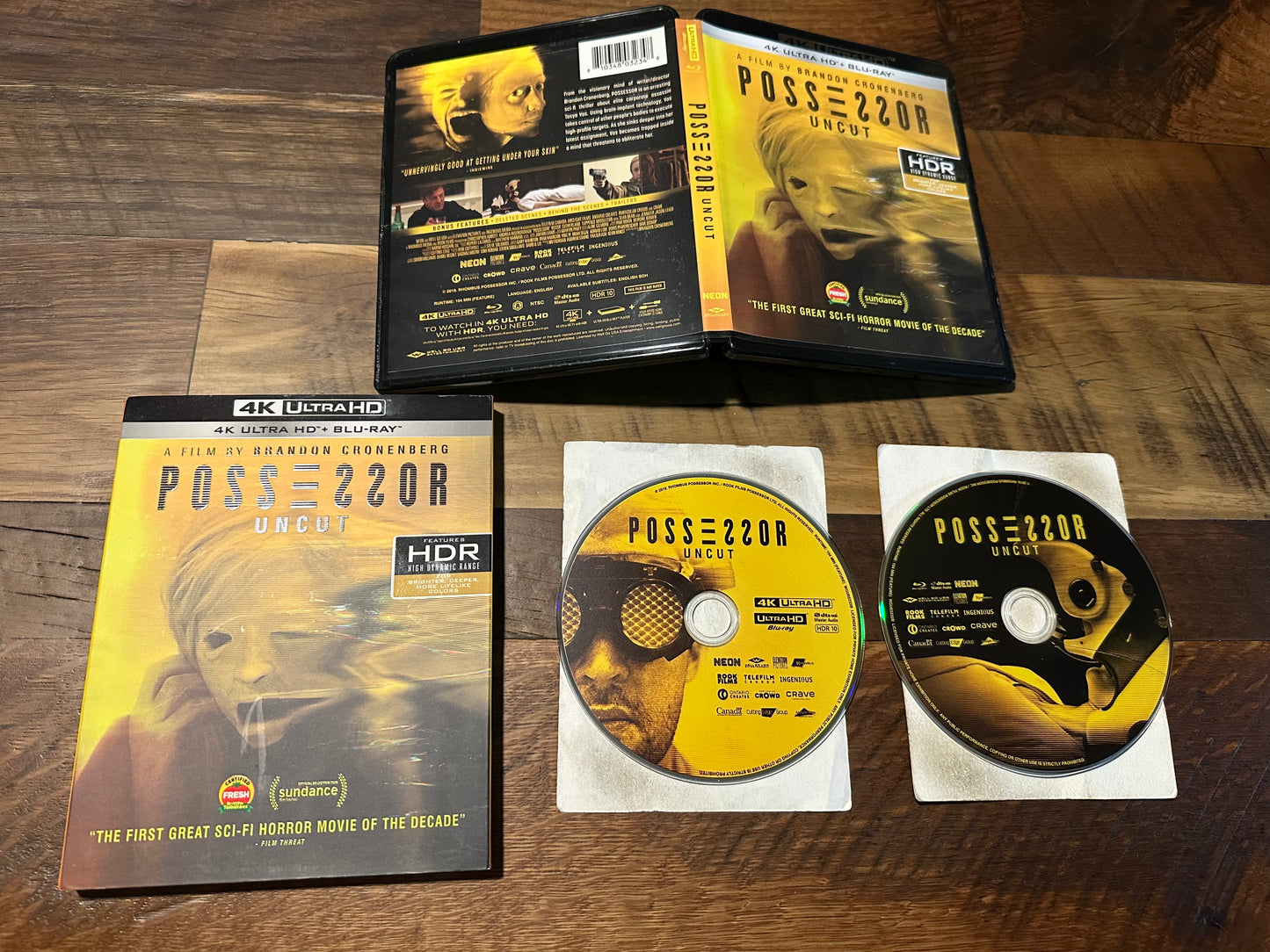 Possessor 4K Ultra HD/Blu ray-Well Go USA Ent-OOP Slipcover-