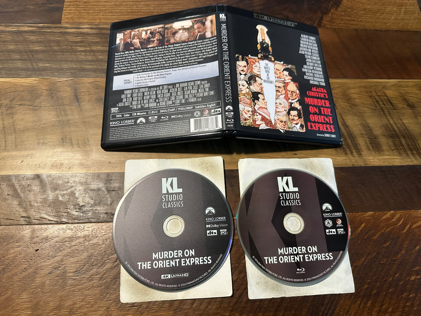 Murder On The Orient Express (4K Ultra HD/Blu ray, Paramount, 70’s Classic)