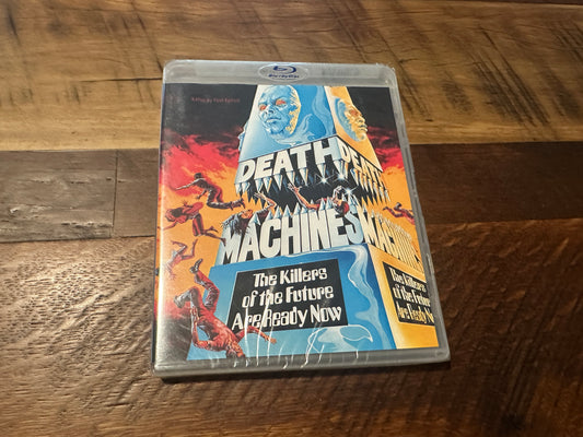 Death Machines Blu ray-Vinegar Syndrome-70’s Horror-NEW/Sealed