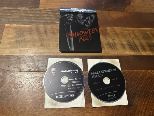Halloween Kills 4 K Ultra HD/Blu ray-Limited Edition-Steelbook-No Digital