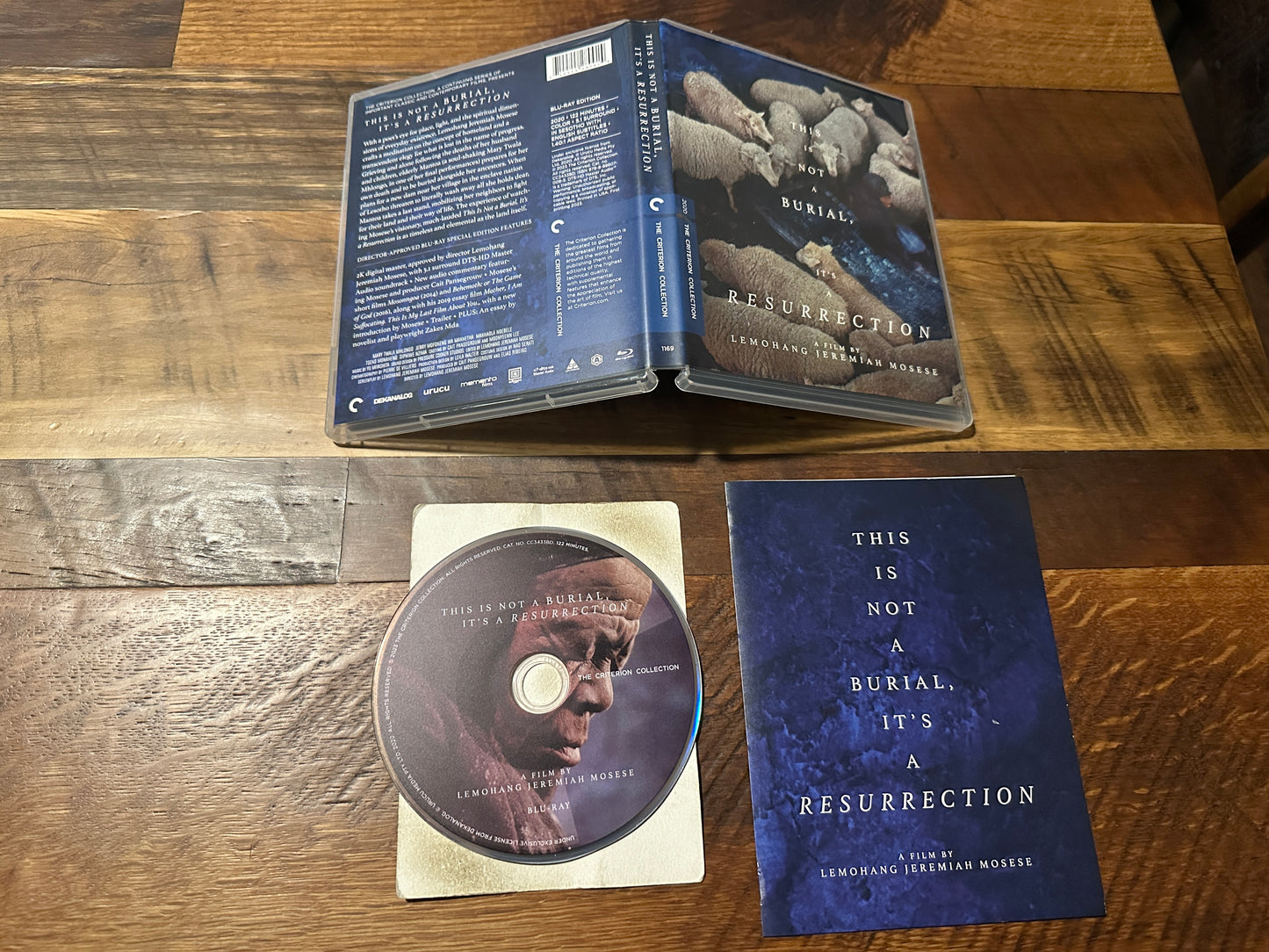 This Is Not Burial, It’s A Resurrection (Blu ray, Criterion Collection)