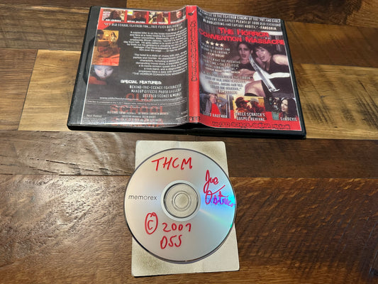 The Horror Convention Massacre DVD-R Old School Sinema-Disc Signed-