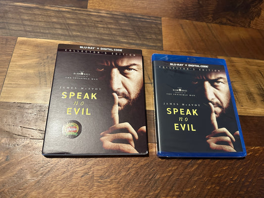 Speak No Evil Blu ray-Blum House-Slipcover-Collector’s Edition-NEW
