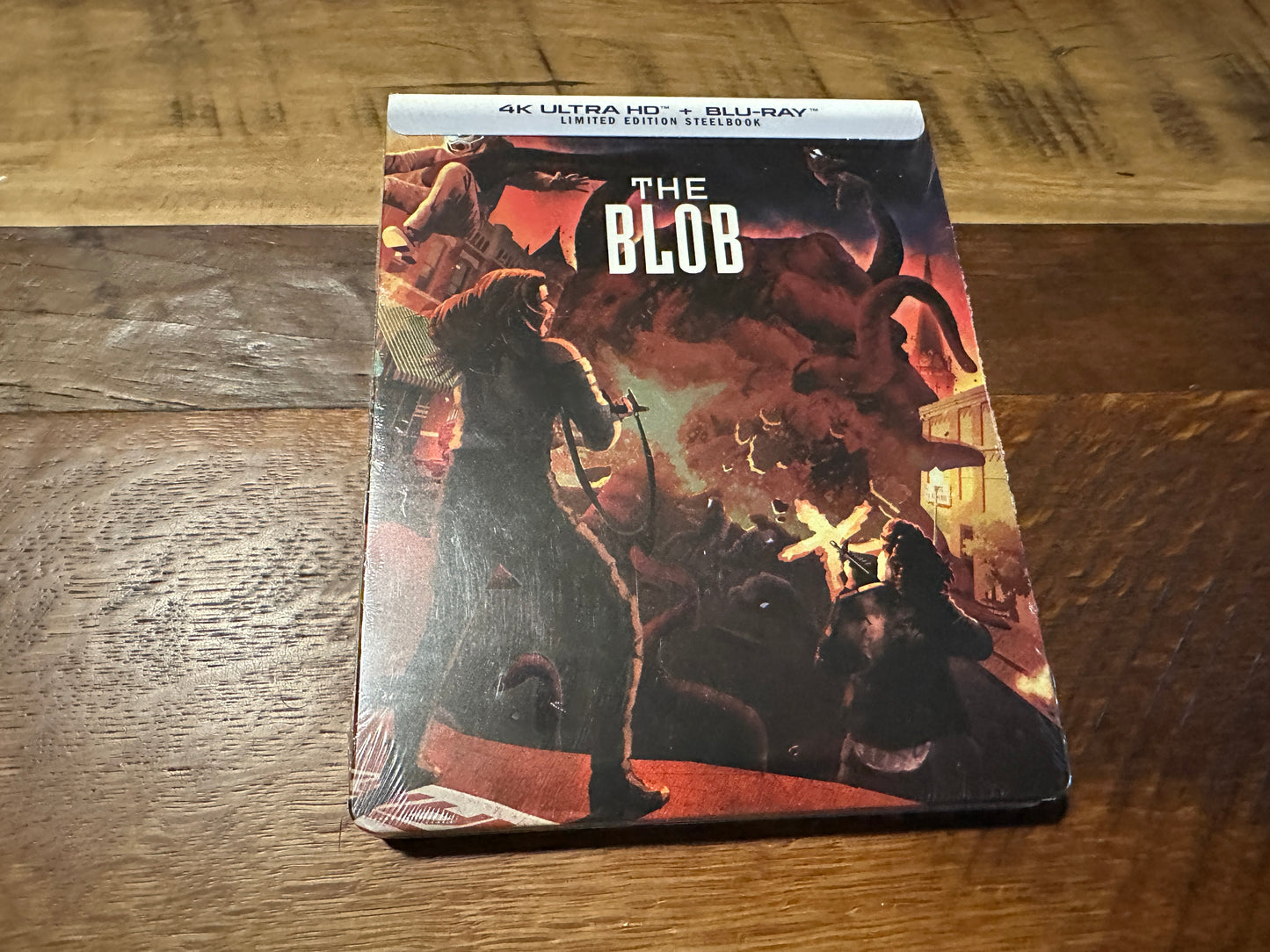 The Blob (4K Ultra HD, Scream Factory, Steelbook, Limited Ed, NEW)