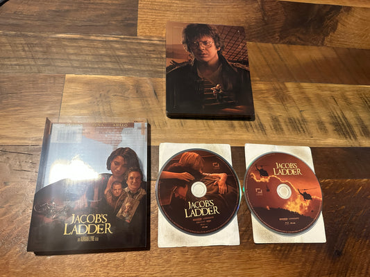 Jacob’s Ladder (4K Ultra HD, Steelbook, Lionsgate, Slipcover, No Digital)