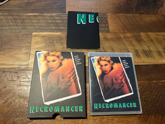 Necromancer (Blu ray, Vinegar Syndrome, Slipcover, Classic Horror, NEW)