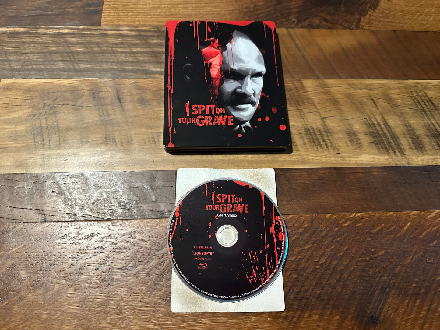 I Spit On Your Grave 2010 (Blu ray, Steelbook, Lionsgate, No Digital)